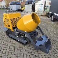 Bétonnière Autochargeuse sur Chenilles avec Benne Basculante – Image 8