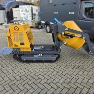 Bétonnière Autochargeuse sur Chenilles avec Benne Basculante – Image 14