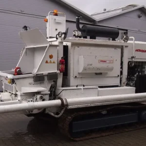 Pompe à Béton sur Chenilles MECBO Cartrack P4.65 APV 70 Bar