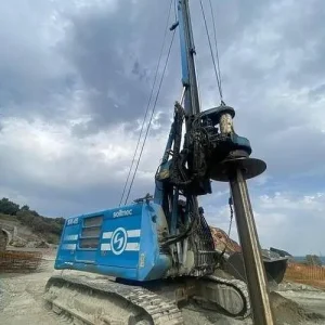 Foreuse SOILMEC SR45 – Haute Performance pour Travaux de Fondation