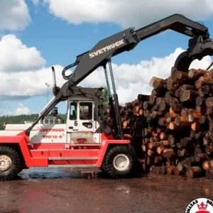 Svetruck TMF 12/9 HB – chariot industriel 20T avec équipement Elme 1990