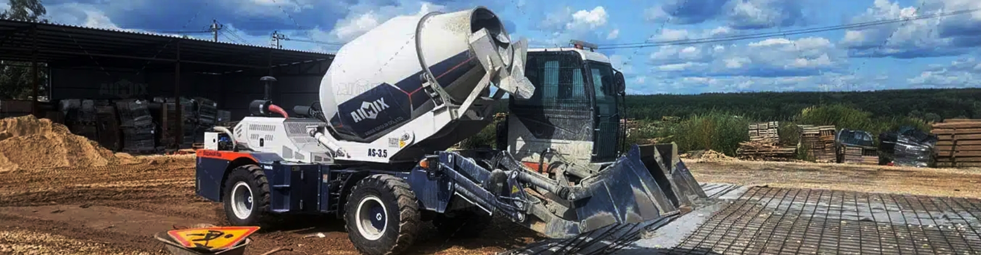 concrete-mixers-working-on-site